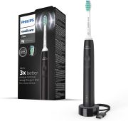 Електрическа звукова четка за зъби Philips Sonicare series 3100  HX3671/14, черна 