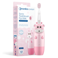  Детска звукова четка за зъби Nordics CA910 Жираф Розов