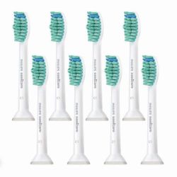 Резервна глава за електрическа четка Philips Sonicare  C1 ProResults HX6018/87 , 8 бр. бели