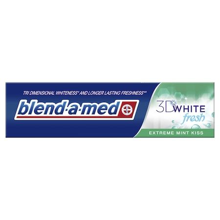 Blend-а-Med 3D White Fresh Extreme Mint Kiss Избелваща паста за зъби х100 мл