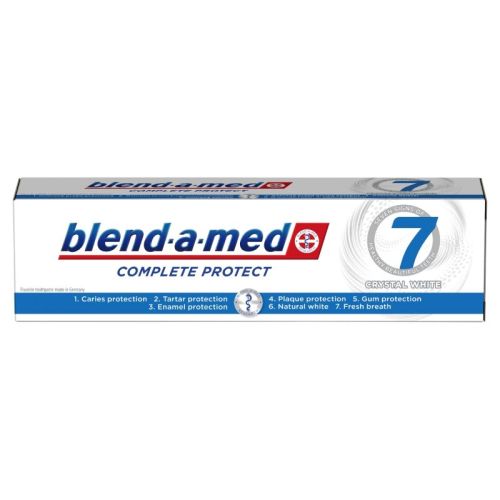BLEND-A-MED COMPLETE PROTECT 7 CRYSTAL WHITE ПАСТА ЗА ЗЪБИ