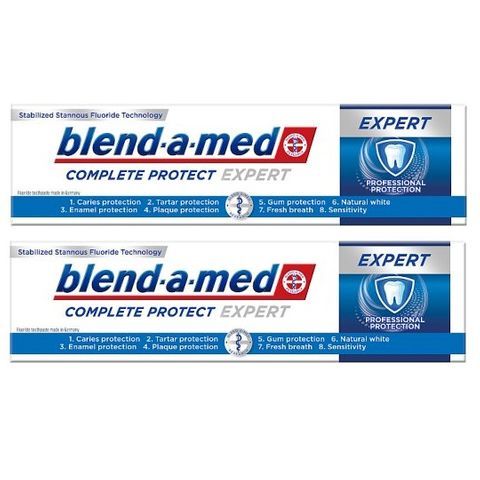 Blend-a-Med Expert Complete Protect Промо комплект Паста за зъби за защита на зъбния емайл 2x100мл