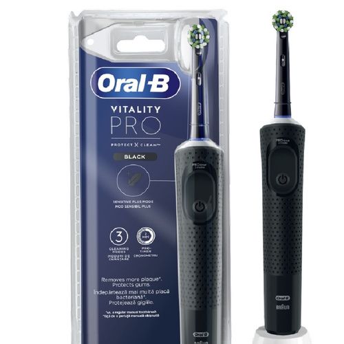 Електрическа четка за зъби Braun Oral-B Vitality PRO , черна