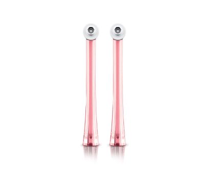 Резервен накрайник за орален душ Philips Sonicare AirFloss Ultra , розов, 2 броя