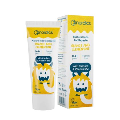 Nordic Orange + Tangerine Детска паста за зъби с wakes na Portokal I mandarina , 50 ml