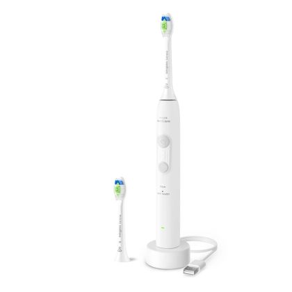 Eлектрическа четка за зъби Philips Sonicare  Series 4100 HX402/41 , бяла