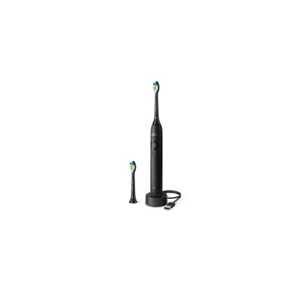 Електрическа звукочестотна четка за зъби  Philips Sonicare Series 3100  HX4032/32 черна + 1 накрайник бонус