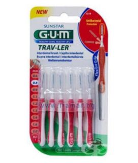 GUM® TRAV-LER® Interdental Brush 0.8 mm