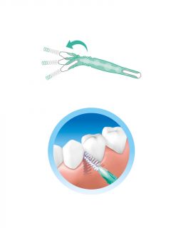 Интердентална четка за зъби TRISA Interdental Brush flexible ISO 2 (0.9mm)