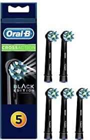 Накрайник/Резервна глава/ за електрическа четка за зъби Braun Oral-B CrossAction, 5 бр , черни