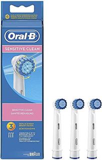 Накрайник/Резервна глава/ за електрическа четка за зъби Braun Oral-B Sensitive Clean Ultra-Thin , 3 бр.