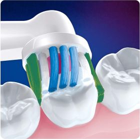 Накрайник/Резервна глава/ за електрическа четка за зъби Braun Oral-B 3D White 4 бр, бели