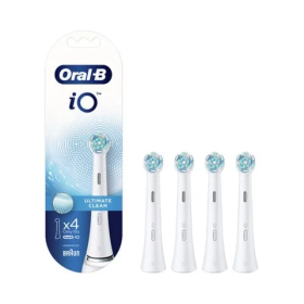 Резервна глава /накрайник/ за електрическа четка за зъби Oral-B iO Ultimate Clean 4 бр. бяло