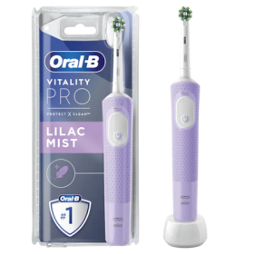 Електрическа четка за зъби Braun Oral-B Vitality PRO , люляк