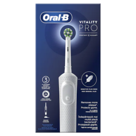 Електрическа четка за зъби Braun Oral-B Vitality PRO  Box , бяла