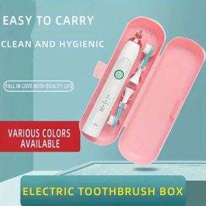 Универсален калъф за пътуване за електрически четки за зъби , розов