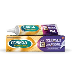 Corega Max Hold&Seal  40g , Фиксатор за зъбни протези