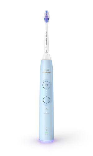 Електрическа звукова четка за зъби Philips Sonicare ProtectiveClean Series 6100 HX7406/01 , свтло синя