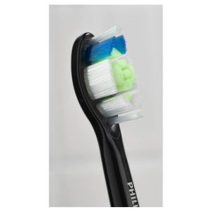 Philips Sonicare Стандартна глава W2 Optimal White BrushSync, HX6068/88  черна
