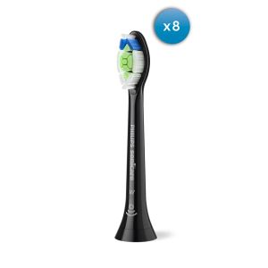 Philips Sonicare Стандартна глава W2 Optimal White BrushSync, HX6068/88  черна