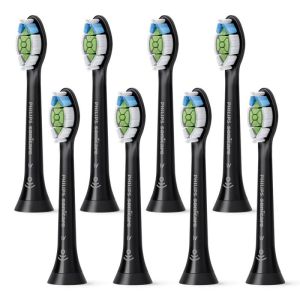 Philips Sonicare Стандартна глава W2 Optimal White BrushSync, HX6068/88  черна
