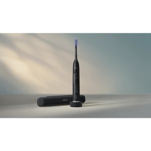 Електрическа  четка за зъби Philips Sonicare  Series 7100  HX7421/01 ,   черна  + калъф за пътуване с USB порт за зареждане