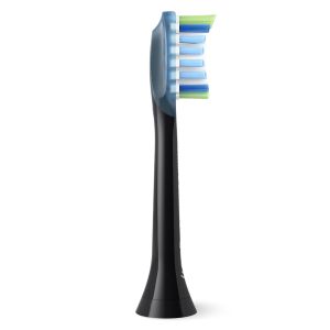 Резервна глава за електрическа четка Philips Sonicare  C3  Premium Plaque Defence  BrushSync HX9042/88 , 2 бр. черна, 